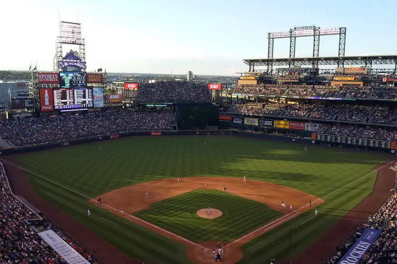 Coors Field in Denver, the highest ballpark in Major League Baseball