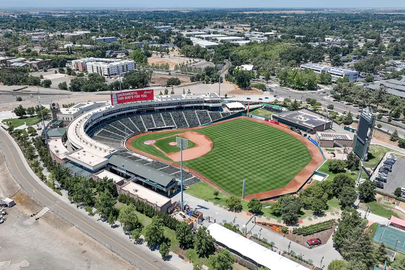 Sutter Health Park, home ballpark of the Athletics