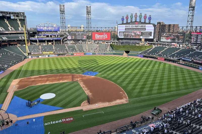 Rate Field, home ballpark of the Chicago White Sox