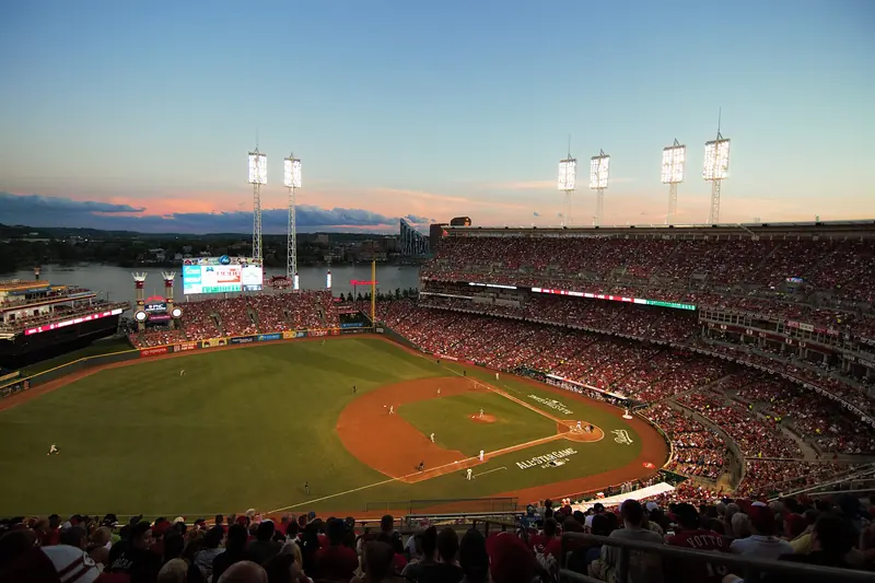 Great American Ball Park, home ballpark of the Cincinnati Reds