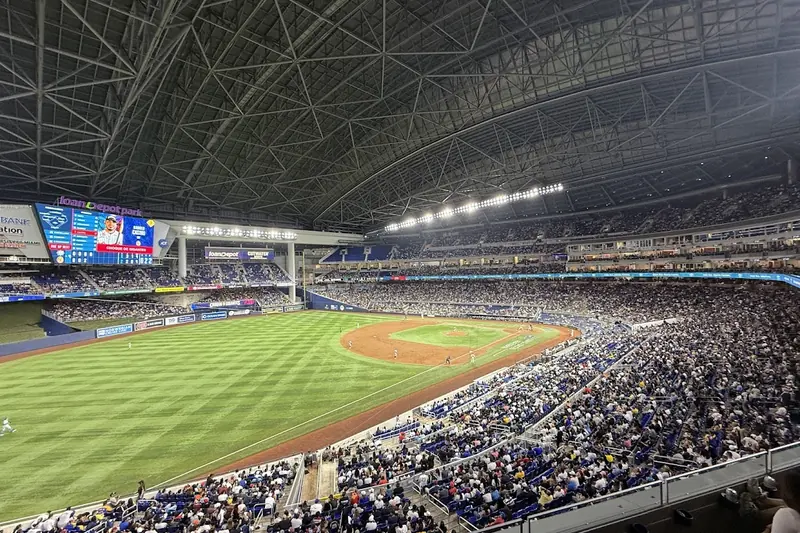 loanDepot park, home ballpark of the Miami Marlins