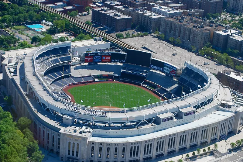 Yankee Stadium, home ballpark of the New York Yankees