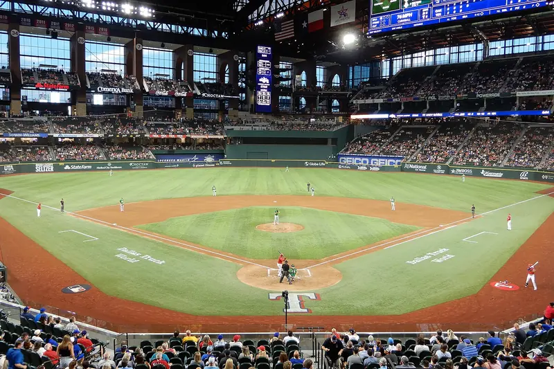 Globe Life Field, home ballpark of the Texas Rangers