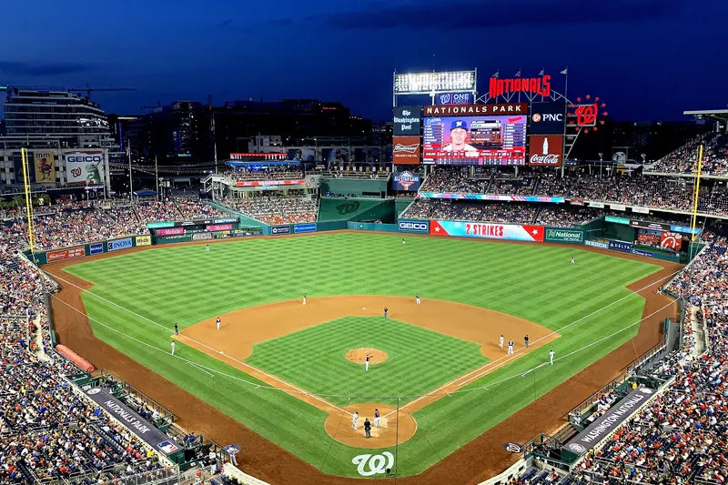 Nationals Park, home ballpark of the Washington Nationals